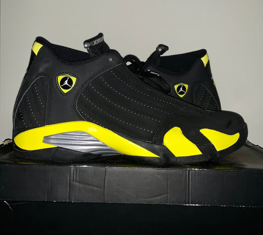 2014 Air Jordan 14 Retro 'Thunder' Size 13M