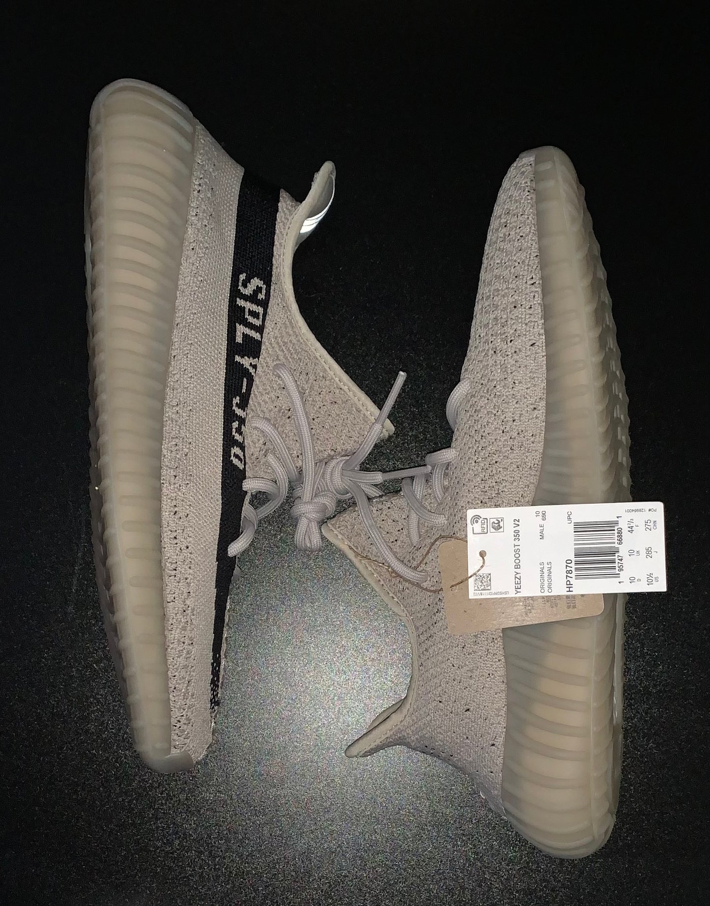 2022 Yeezy Boost 350 V2 'Slate' Size 10.5M