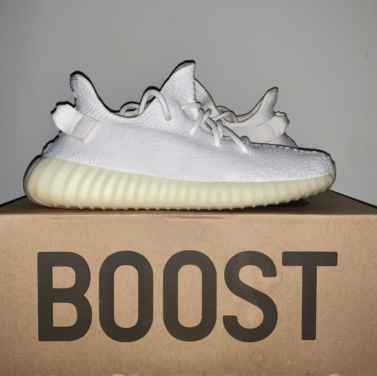 2017 Yeezy Boost 350 V2 'Cream White / Triple White' Size 9M